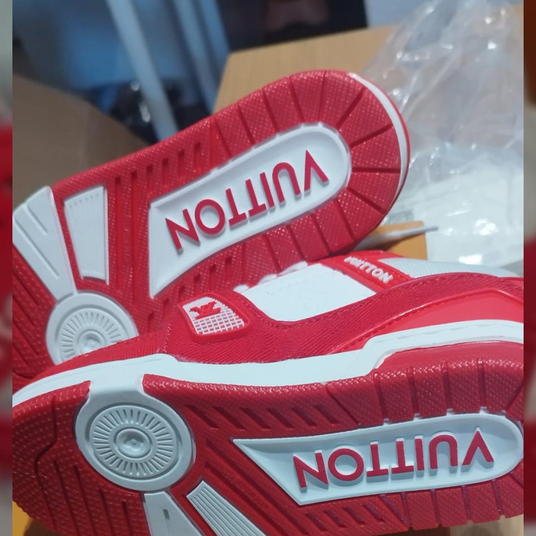 Louis Vuitton Blanco/Rojo Niño/a